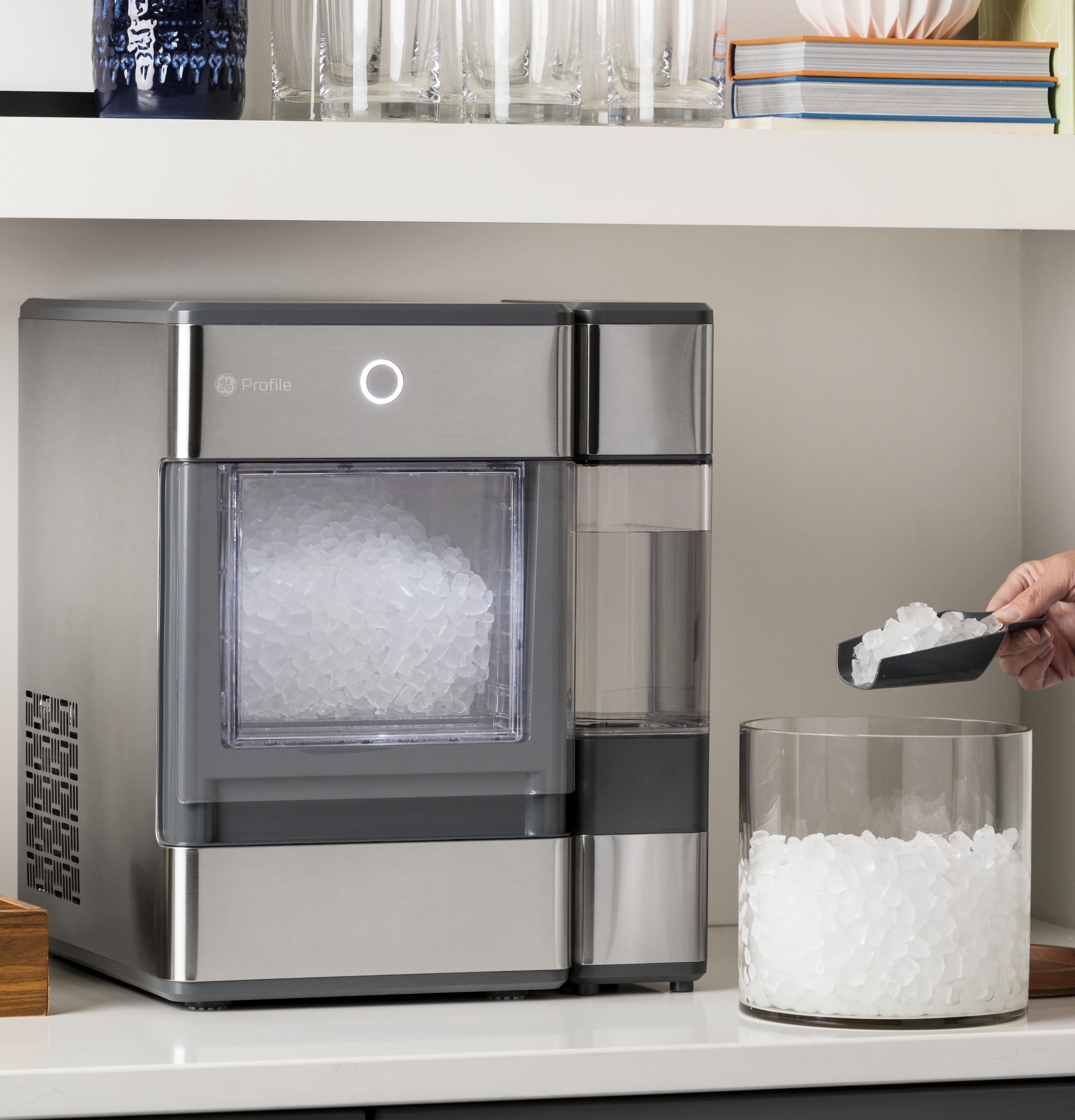 GE Profile™ Opal™ Nugget Ice Maker with Side Tank, Countertop Icemaker, Stainless Steel - image 6 of 11
