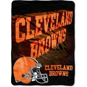 NFL Browns 60x80 Micro Raschel Blanket by The Northwest Company