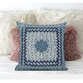 thumbnail image 1 of Amrita Sen CAPL419FSDS-ZP-18x18 Coussin en Suède avec Insert Bleu Vif, 1 of 3