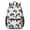 Monster Cartoon Truck-3, variant on Monster Cartoon Truck Black Pattern 17" School Backpacks for Teens,Waterproof Oxford Fabric,S-Shape Padded Straps for School,Travel,Hiking,Camping