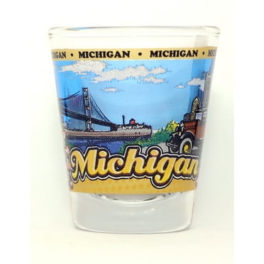 Michigan WrapAround Shot Glass