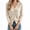 Beige, variant on Vivianyo HD V Neck Cardigan Sweaters for Women, Long Sleeve Button Down Fall Sweaters for Women, Size XS-XL