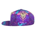 thumbnail image 3 of Haiem Elephant in Tribal Style Classic Snapback Cap Flat Bill Hat Baseball Cap Adjustable Size Cotton Dad Hat, 3 of 9
