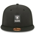 thumbnail image 2 of Men's New Era Black Las Vegas Raiders 2025 Sideline  59FIFTY Fitted Hat, 2 of 5