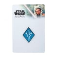 thumbnail image 4 of Star Wars Ahsoka Fulcrum Symbol Glitter Pin, 4 of 4