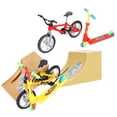 thumbnail image 4 of 2 Sets Children Finger Bike Kit Mini Scooter Ramp Toy Fingertip Sports Toy Table Game, 4 of 8