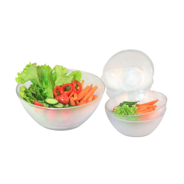 Juego de 5 bowls de vidrio Good & Good SB45577