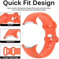 thumbnail image 3 of Soft Silicone Watchband Sports Wristband Replacement Watch Strap For Google Pixel Watch, 3 of 5
