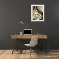 thumbnail image 3 of Watts, Eva 19x24 White Modern Wood Framed Museum Art Print Titled - Golden Grace I, 3 of 4