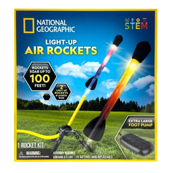 National Geographic fusée aérienne allumer