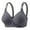 Dark Gray, variant on Dealovy Push up Bras for Women Plus Size Comfort Breathable Wirefree Bra Full Coverage Everyday Bras