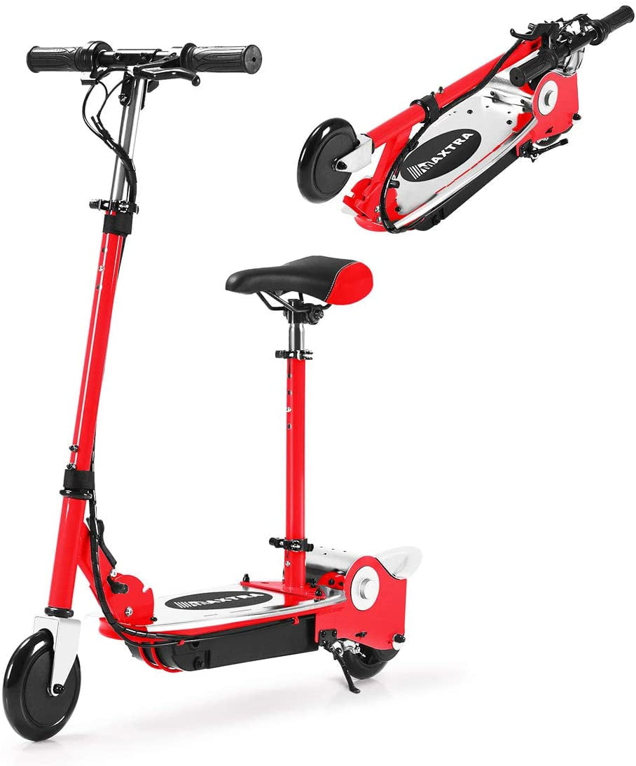 electric scooter with seat for kids