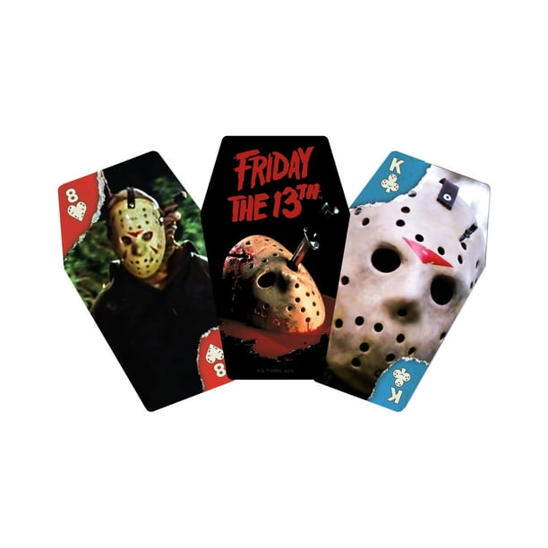 Playing Cards AQUARIUS Friday The 13th Premium Coffin Theme