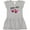 AC-Heather Grey, variant on Born to Race Pink Race Car Girls Toddler Dress