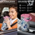 thumbnail image 2 of Classic 30oz Handheld Travel Tumbler with Handle – Double Wall Stainless Steel Insulated Cup, Flip Straw Lid, Leak-Proof & BPA-Free for Hot and Cold Drinks – Durable Coffee & Juice Mug Pink, 2 of 7