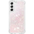 thumbnail image 2 of Slim Fit Phone Case for Samsung Galaxy S23 (Not fit S23 Plus), Glitter Liquid Quicksand Effect Silicone Soft TPU Case with Camera Lens and Screen Protection for Galaxy S23,LSWT Pink, 2 of 12