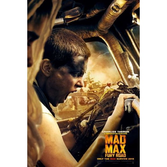 Mad Max Fury Road Movie Poster 24inch x 36inch Poster 24x36 Multi-Color Square Adults Best Posters