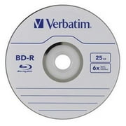 Verbatim  Bd-r 25gb 6x Branded 50p Spind