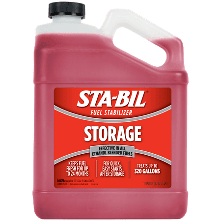 STA-BIL Storage Fuel Stabilizer Keeps Fuel Fresh, 1 Gallon