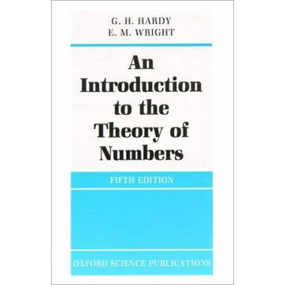 Pre-Owned An Introduction to the Theory of Numbers (Paperback) 0198531710 9780198531715