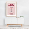 thumbnail image 5 of Mary Pickford - Havana Cuba Illustration Cocktail Bar Vintage Typography Kitchen Decor Pop Art Oak Framed Wall Art Print 16 x 24 inches, 5 of 59
