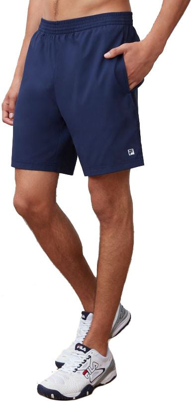 BOAST Men's Navy 7" Blank Club Tennis Shorts $60 NEW