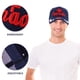 thumbnail image 4 of GOOHOCHY Gorra de béisbol con la bandera de Canadá bordada con hoja de arce para hombre y mujer, gorra deportiva patriótica ajustable para actividades al aire libre., 4 of 7