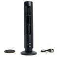 thumbnail image 3 of Ventilador portátil mini de escritorio con aire acondicionado USB para el hogar, la oficina, los viajes y el dormitorio. Negro, 3 of 7