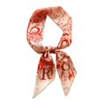 thumbnail image 2 of Bandeau Rouge pour Femmes Serviette Française Bandeau Rétro Tempérament Sac à Nouer Ruban Longue Bande Bandeau Flottant Accessoires Cheveux, 2 of 3