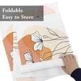 Boho Floral Placemats Set of 6,Cotton Linen Fabric Place Mats,Abstract ...