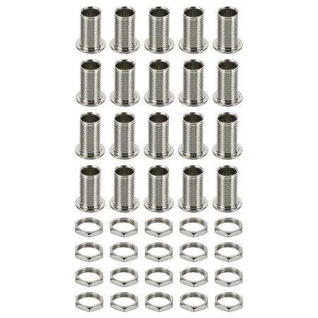 

Uxcell M12x20mm Round Head Hollow Screw Bolts Through Hole Bolt Chandelier Fasteners with Hex Nut and Gasket 40Pieces