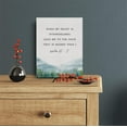 thumbnail image 2 of Bible Verse Watercolor Canvas Print Decor When My Heart is Overwhelmed Psalm 61 : 2 Wall Painting Posters Artwork 12\u201dX15\u201d Modern Home Office Decoration (Framed)\u2026, 2 of 6