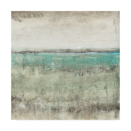 Trademark Fine Art 'Aqua Horizon I' Canvas Art by Tim OToole