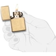 thumbnail image 3 of Zippo Lighter - Personalized Custom Message Engrave on Brass Zippo Lighter (Venetian 352B), 3 of 7