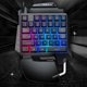 thumbnail image 1 of G92 Teclado para juegos con cable Teclado ergonómico de una sola mano con 35 teclas y retroiluminación, 1 of 9