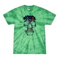 thumbnail image 1 of Wild Bobby, Rainbow Colored Skull in the Shadows, Pop Culture, Tie-Dye Tees, Spiral Kelly, Small, 1 of 3