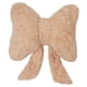 thumbnail image 3 of Cojín decorativo de peluche con lazo, moderno cojín para sofá, asiento suave, decoración del hogar, 41 cm Caqui, 3 of 9