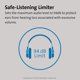 thumbnail image 5 of Kensington Auriculares Hi-Fi USB-C, Auriculares supraaurales para niños, para la Escuela, para Adultos, Diadema Ajustable Acolchada, Cable de 6 pies (K97456WW), Negro, 5 of 5
