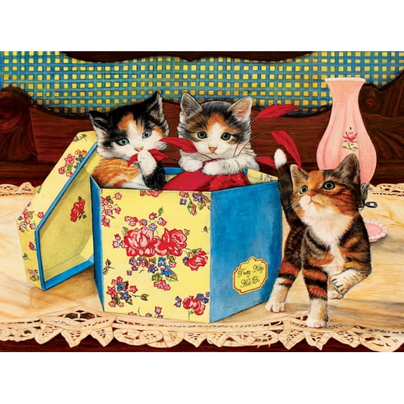 Hat Box 1000 Piece Jigsaw Puzzle by SunsOut