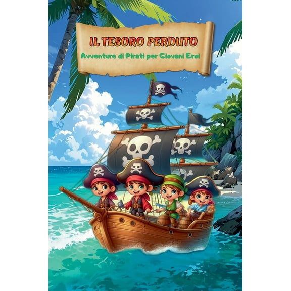 Il Tesoro Perduto: Avventure di Pirati per Giovani Eroi, (Paperback)