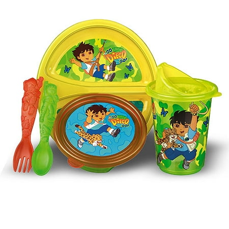 Munchkin Diego Reusable 14 Piece Feeding Set
