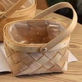 thumbnail image 1 of Cesta Cesta de vandería, Contenedor organizador de tículos diversos Cesta de boda pa niña, Contenedor de almacenamiento tejido , 19cmx15cmx10cm Colco Cesta de almacenamiento, 1 of 8