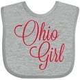thumbnail image 3 of Inktastic Ohio Girl Boys or Girls Baby Bib, 3 of 4