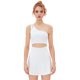 thumbnail image 3 of Sonducket Sujetador deportivo Fitness Top Gym Outfit Skin Close Elásticos Resiliencia Jogging Ropa de entrenamiento Crop Athletic Yoga Bras Ropa interior Ropa blanca, 3 of 6