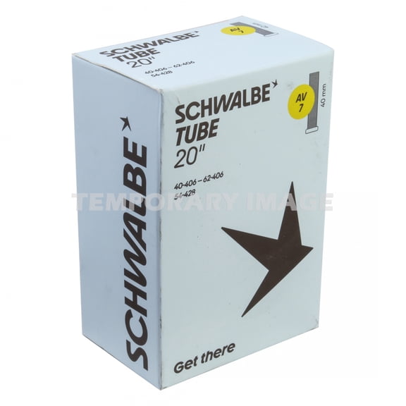 Schwalbe Presta Tube Presta, Length: 40mm, 20'', 1.60-2.40