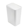 MICLOZYT Plastic Small Trash Can Wastebasket,Open Top Garbage Cans