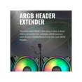 thumbnail image 3 of Cooler Master MasterFan MF120 Halo [Addressable Gen 2 RGB] - Duo-Ring 2nd Gen. ARGB Lighting 120mm PWM Fan with 24 Independently-Controlled LEDS, Absorbing Rubber Pads, PWM Static Pressure, 3 of 6