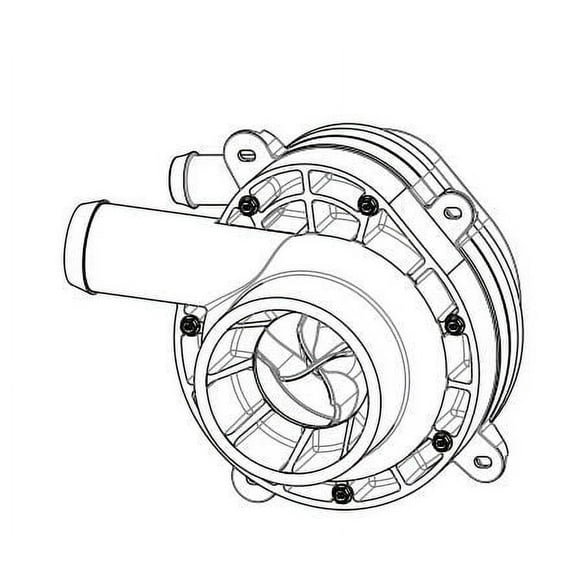 Thetford Macerator Pump 97540 SANI-CON; Replacement For Sani-Con Turbo 500S; 12 Volt DC