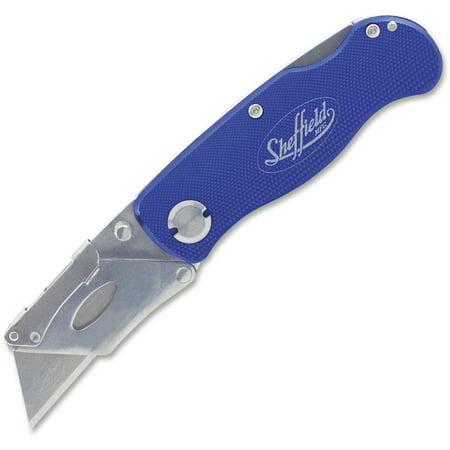 Sheffield, GNS12113, Great NeckLockback Utility Knife, 1 Each, (Best Utility Knife For Electricians)