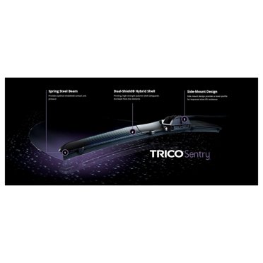 Matched Set Of 2 Trico Sentry Hybrid Wiper Blades – 26" & 17" (32-260, 32-170) – Direct Replacement